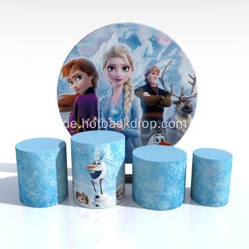 003 Disney Frozen Design Aluminium Round Backdrop Ständer